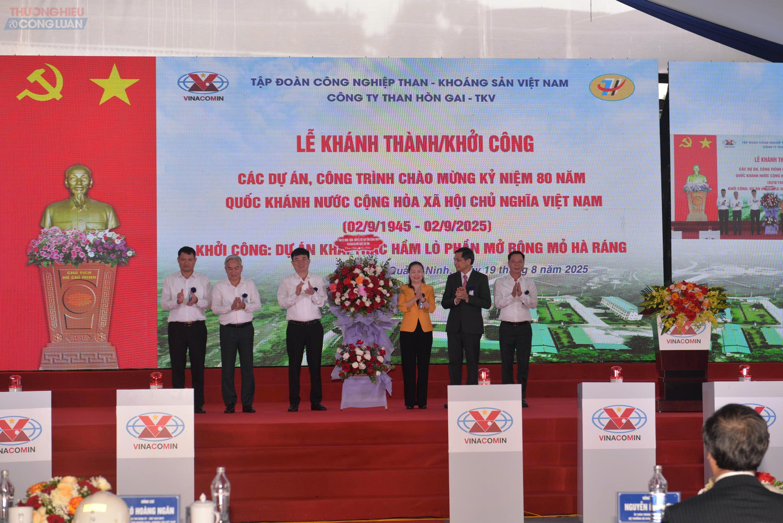 Khởi công dự án khai thác hầm lò phần mở rộng Hà Ráng