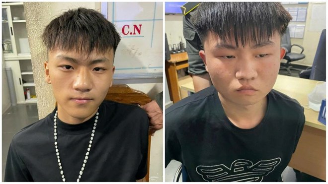 Bắt 2 đối tượng người Trung Quốc trộm hơn 600 triệu đồng ở Đà Nẵng. Ảnh: Công an cung cấp