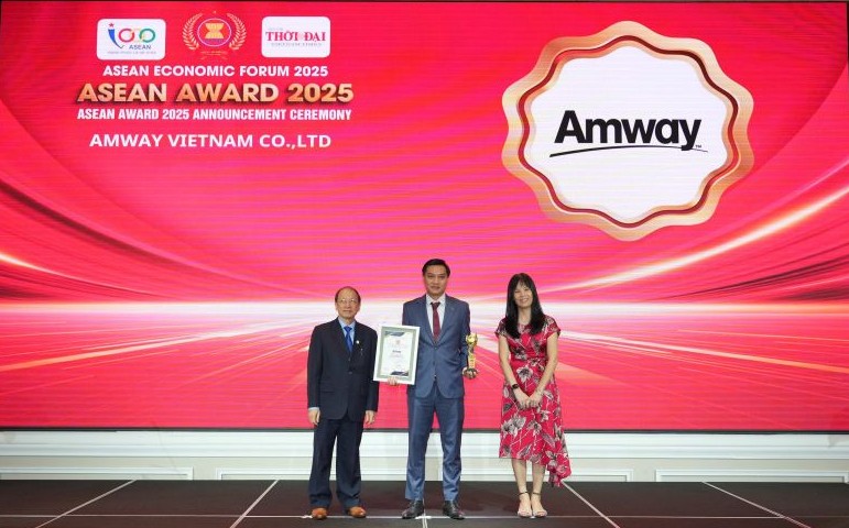 Amway Việt Nam - Top 5 Doanh nghiệp tiêu biểu ASEAN