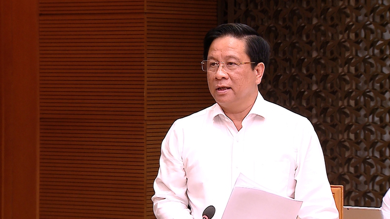 Chủ tịch UBND tỉnh An Giang Hồ Văn Mừng cho biết, tỉnh đã bố trí đủ nguồn vốn cho các dự án đầu tư công phục vụ APEC với tổng kế hoạch vốn năm 2025 hơn 4.216 tỷ đồng đối với 9 dự án - Ảnh: VGP/Thu Sa