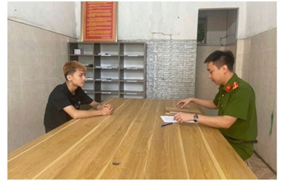 Đối tượng khai nhận tại cơ quan công an Đối tượng khai nhận tại cơ quan công an