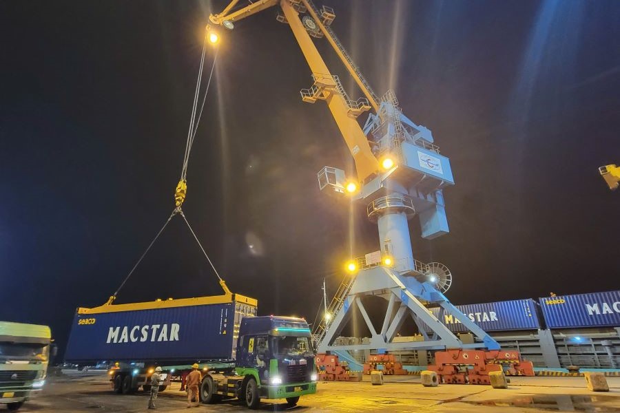 Đưa vào hoạt động tuyến vận tải container Hải Phòng - Vũng Áng