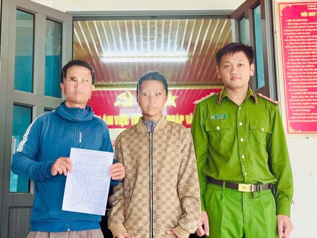 Công an xã Nậm Cắn kịp thời ngăn chặn vụ dụ dỗ trẻ em qua mạng xã hội