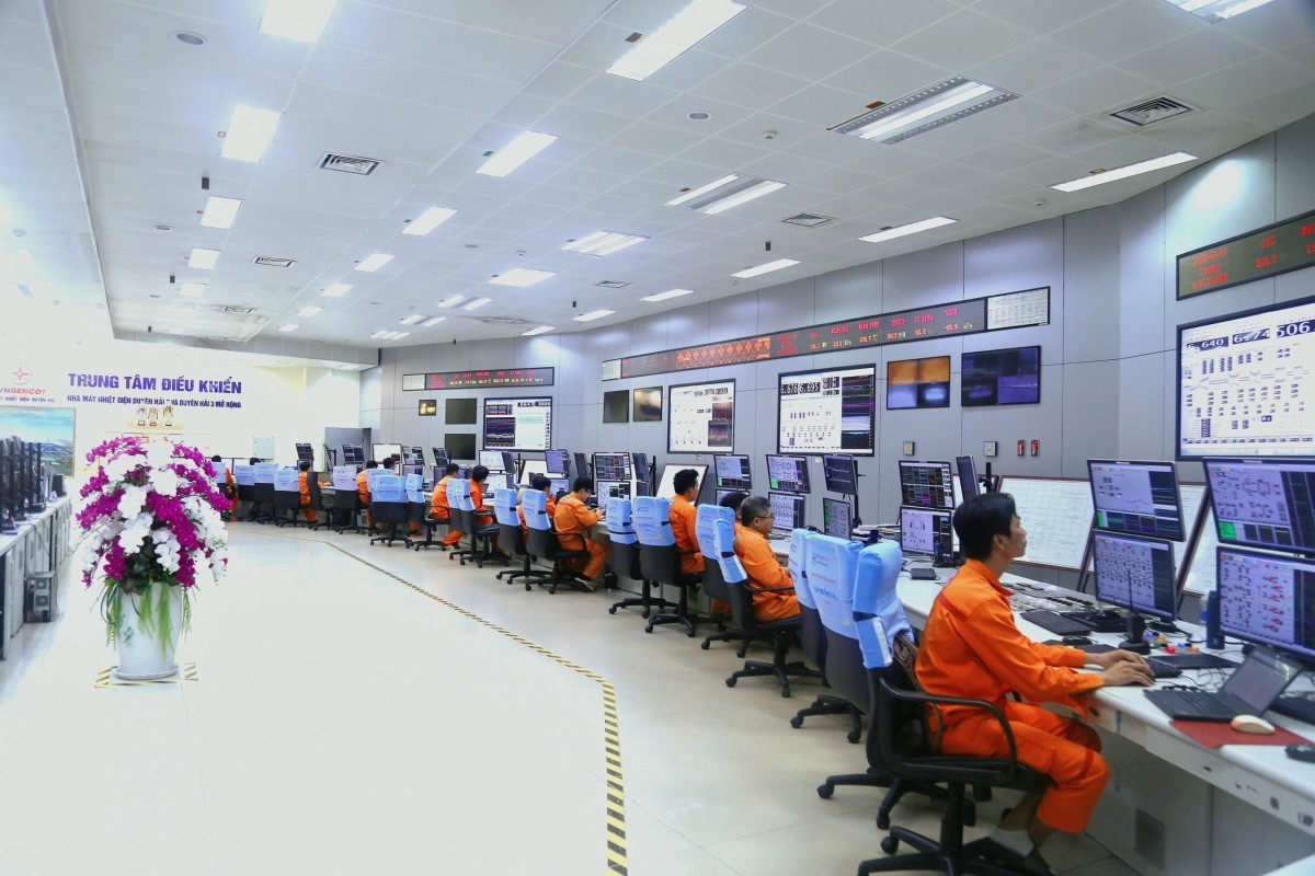 Trung tâm Điều khiển Nhà máy Nhiệt điện Duyên Hải Trung tâm Điều khiển Nhà máy Nhiệt điện Duyên Hải