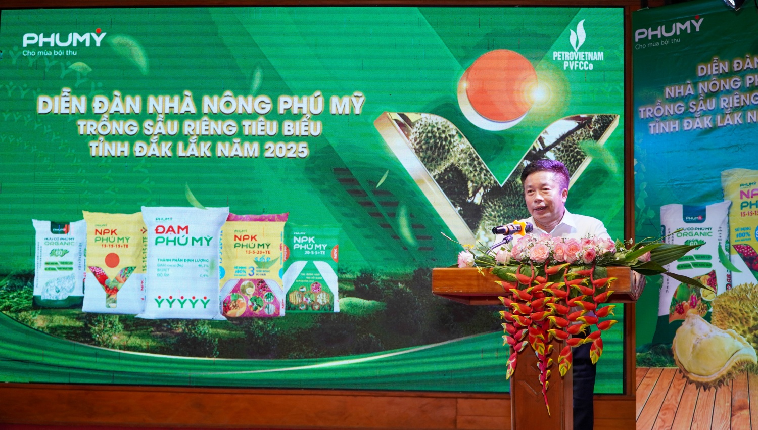 ng Nguyễn Văn Hà - Phó Giám đốc Sở Nông nghiệp và Môi trường tỉnh Đắk Lắk đánh giá phân bón Phú Mỹ là thương hiệu lớn, uy tín, được nông dân tin tưởng sử dụng