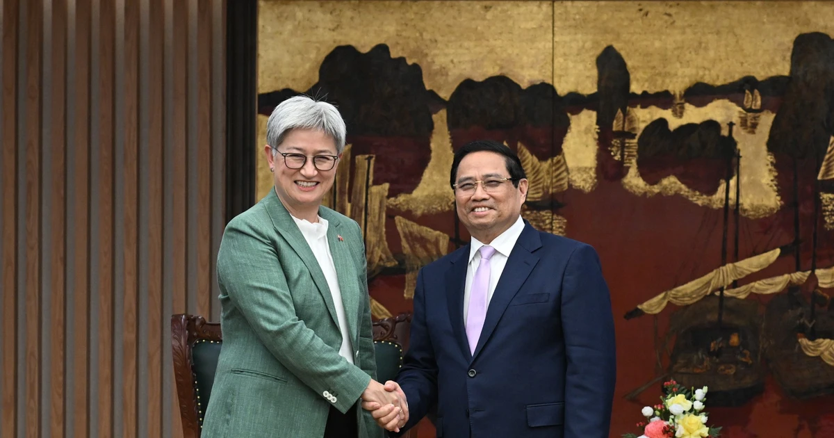 Thủ tướng Phạm Minh Chính tiếp Bộ trưởng Ngoại giao Australia Penny Wong