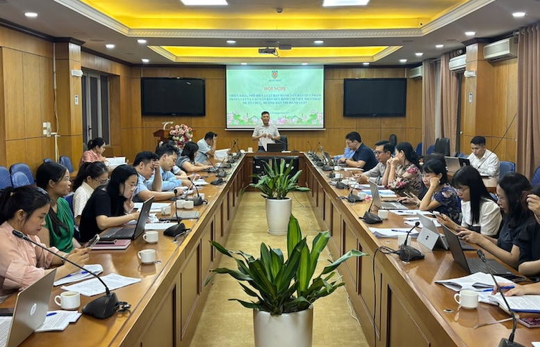 Bảo đảm Luật Ban hành văn bản quy phạm pháp luật 2025 triển khai kịp thời, hiệu quả