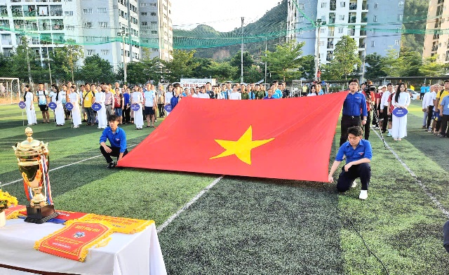 Đà Nẵng: Phường Liên Chiểu khai mạc giải Bóng đá toàn dân Chào mừng Quốc Khánh 2/9