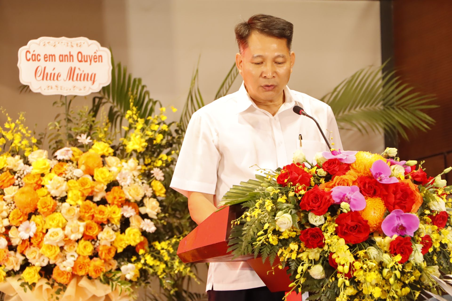 Tổng Giám đốc Công ty cổ phần GXE Nguyễn Văn Quyền Phát biểu tại buổi lễ ra mắt