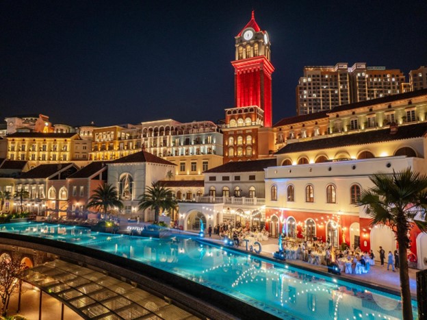 Khách sạn La Festa Phu Quoc – Curio Collection by Hilton gây ấn tượng với khách Hàn nhờ kiến trúc sang trọng