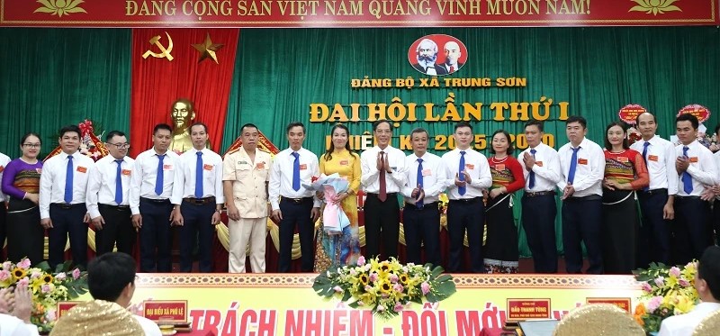 Phấn đấu đến năm 2030, Trung Sơn hoàn thành tiêu chí xã nông thôn mới
