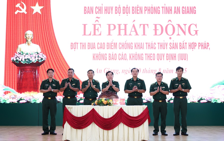 Bộ đội Biên phòng tỉnh An Giang phát động thi đua cao điểm chống khai thác IUU