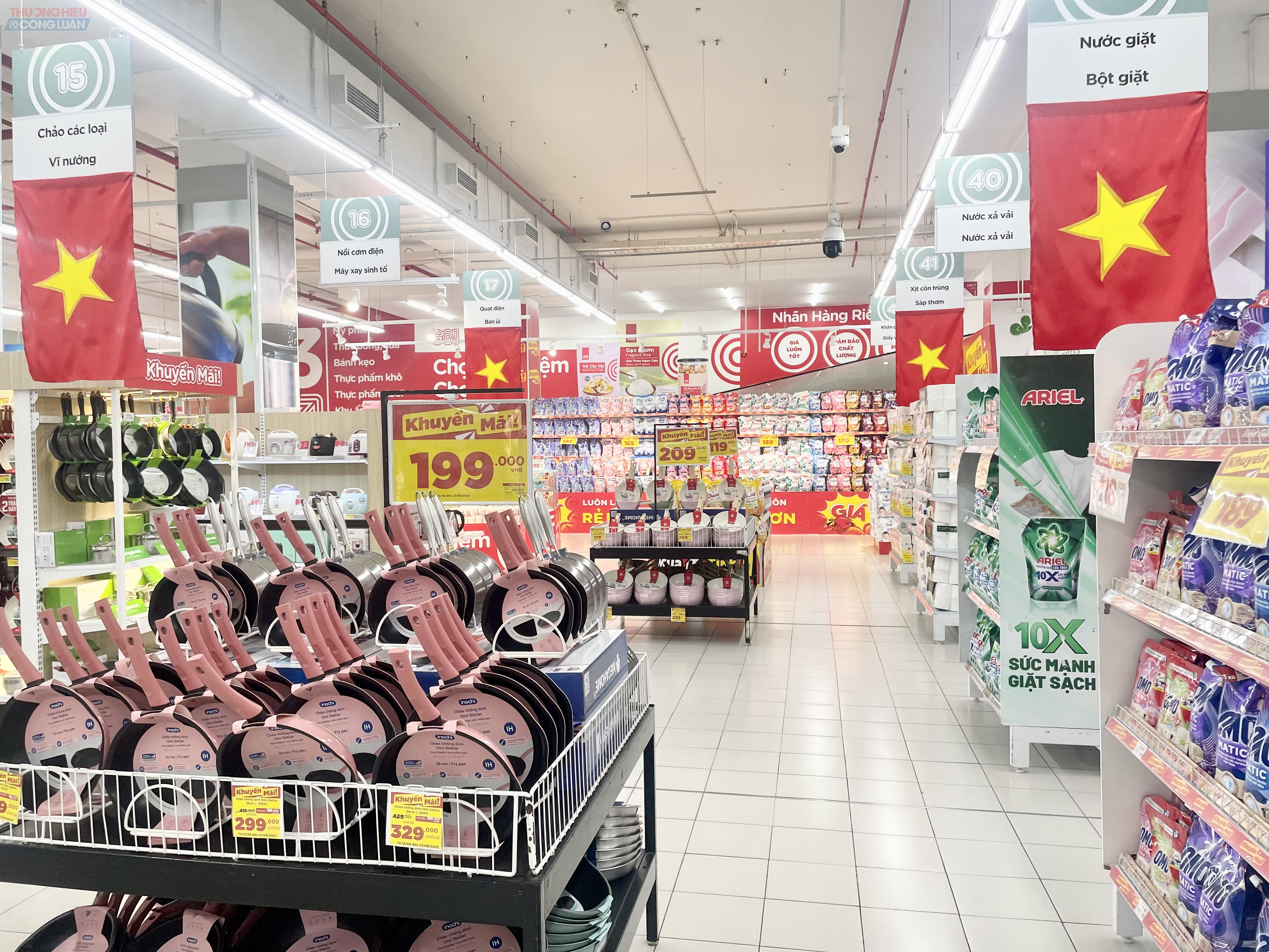 Đồ gia dụng, đồ dùng gia đình khuyến mãi lớn tại khu mua sắm