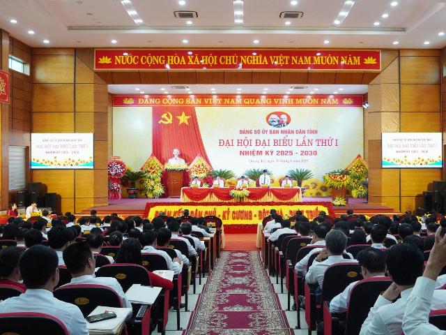 Đại hội Đảng bộ UBND tỉnh Quảng Trị lần thứ I: Hướng tới mục tiêu phát triển nhanh, bền vững