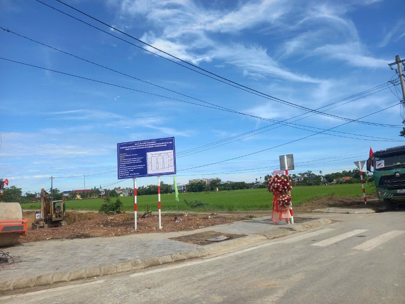 Khu vực tái định cư dự án An Vân Dương