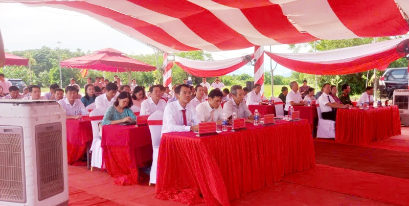 Quang cảnh Lễ khởi công dự án