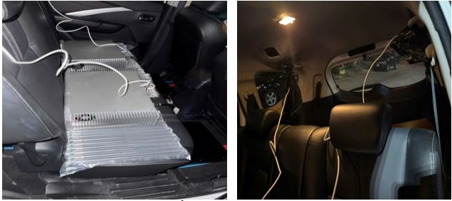 Tang vật đối tượng sử dụng trong vụ việc. Ảnh: Cục Tần số vô tuyến điện