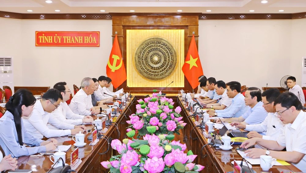 Toàn cảnh buổi làm việc