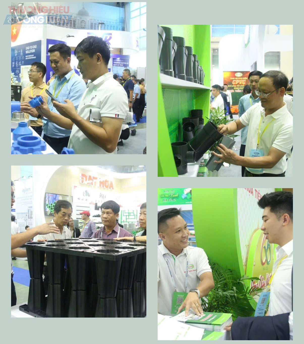 Gian hàng hiện đại, thiết kế nổi bật, thu hút được sự quan tâm của đông đảo khách tham quan trong và ngoài nước Gian hàng hiện đại, thiết kế nổi bật, thu hút được sự quan tâm của đông đảo khách tham quan trong và ngoài nước