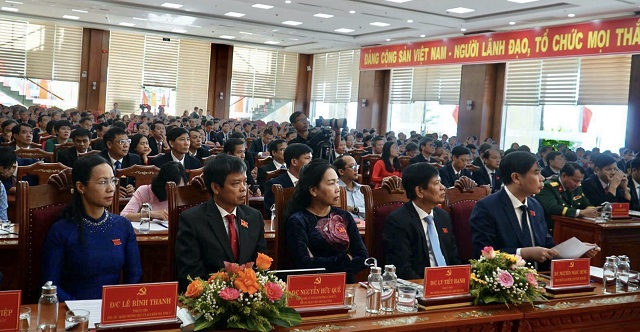 Đại biểu quan khách tham dự Đại hội. Ảnh: Viết Hiền