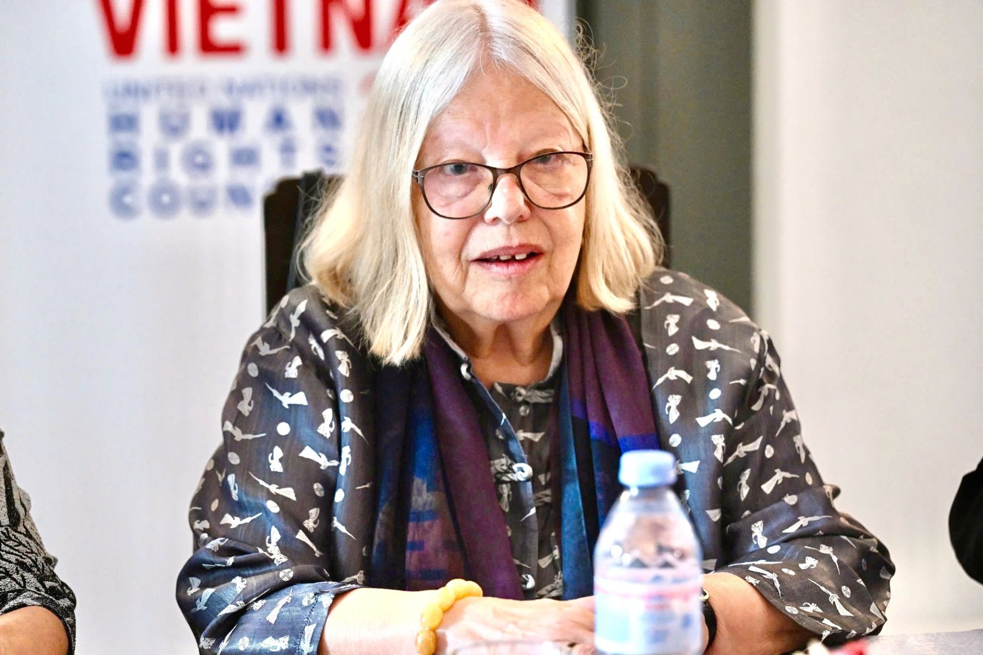 Bà Anjuska Marija Weil - Chủ tịch Hội Hữu nghị Thụy Sĩ – Việt Nam