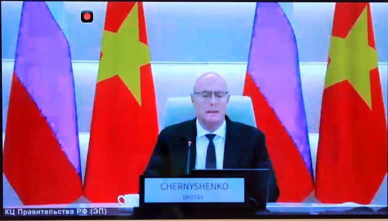 Phó Thủ tướng Chernyshenko đánh giá cao kết quả hợp tác kinh tế, thương mại, đầu tư giữa hai nước - Ảnh: VGP/Minh Khôi Phó Thủ tướng Chernyshenko đánh giá cao kết quả hợp tác kinh tế, thương mại, đầu tư giữa hai nước - Ảnh: VGP/Minh Khôi