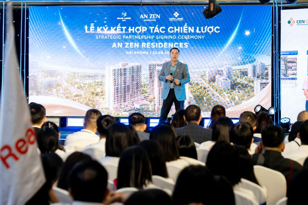 Ông Nguyễn Trung Vũ – Chủ tịch HĐQT Cen Land chia sẻ kỳ vọng về dự án An Zen Residences.