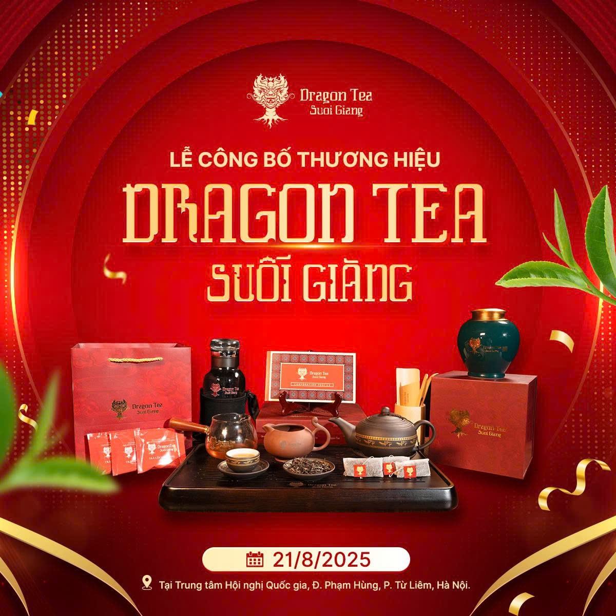 Công bố thương hiệu Dragon Tea Suối Giàng
