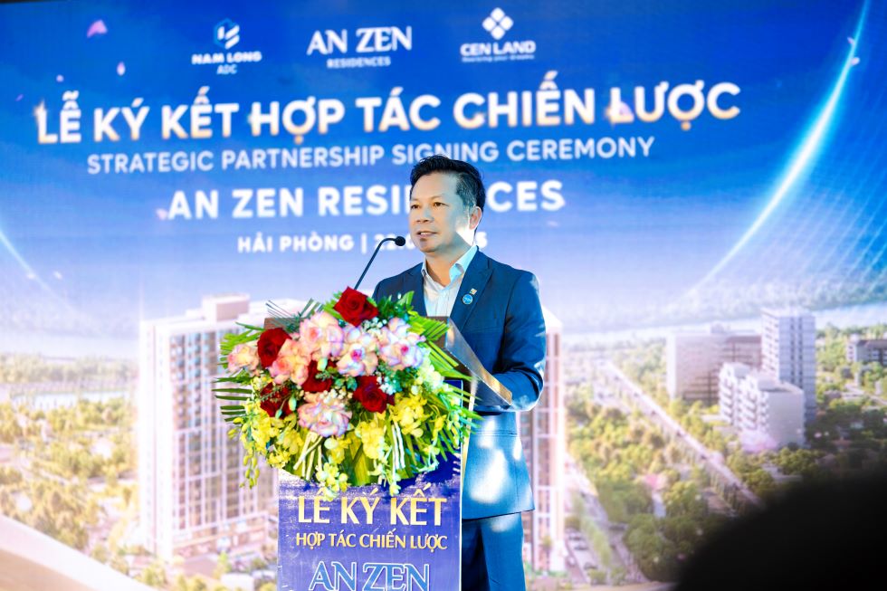 Ông Phạm Thanh Hưng – Phó Chủ tịch HĐQT Cen Land bày tỏ kỳ vọng về sự hợp tác giữa Cen Land và Nam Long ADC