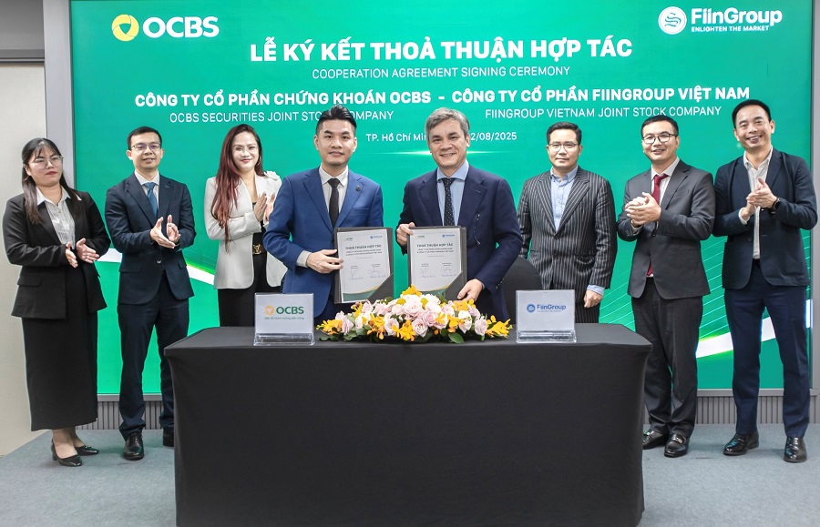 FiinGroup và OCBS ký kết hợp tác thúc đẩy xếp hạng tín nhiệm và tài chính xanh