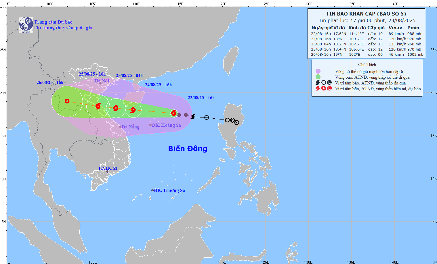 Hải Phòng yêu cầu các UBND xã, phường, đặc khu và các đơn vị tuyệt đối không được lơ là, chủ quan trước cơn bão số 5