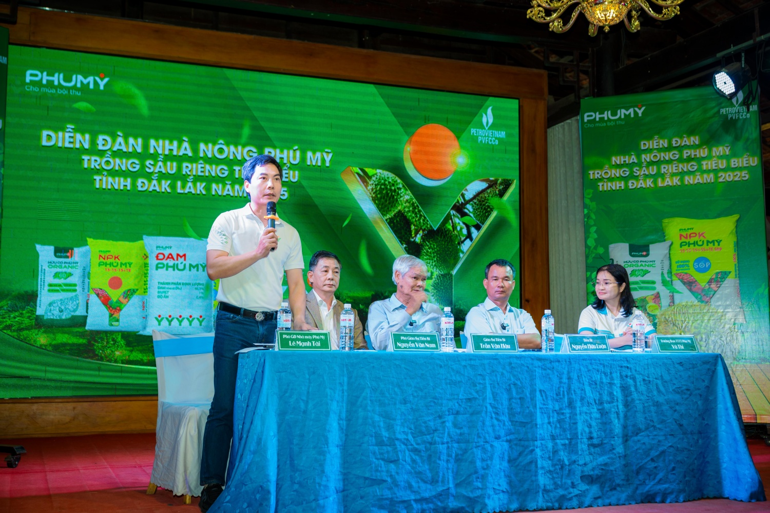 Phú Mỹ tổ chức diễn đàn Nhà nông Phú Mỹ trồng sầu riêng tiêu biểu 2025