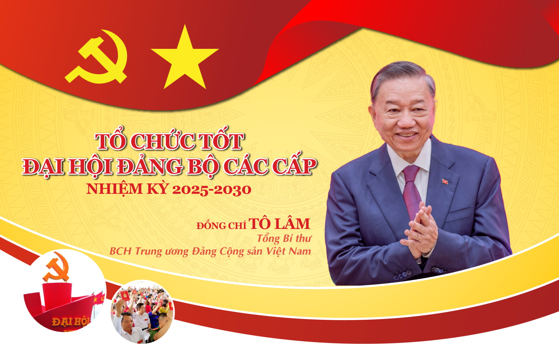 Kết luận số 185-KL/TW: Tăng cường lãnh đạo, chỉ đạo công tác tổ chức đại hội đảng bộ các cấp