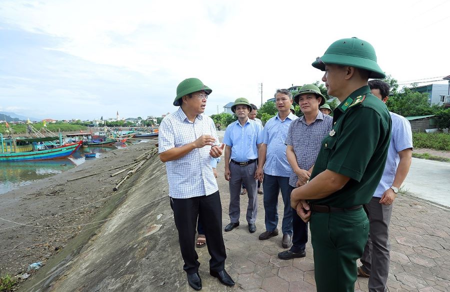 Hà Tĩnh chủ động triển khai các phương án ứng phó bão số 5