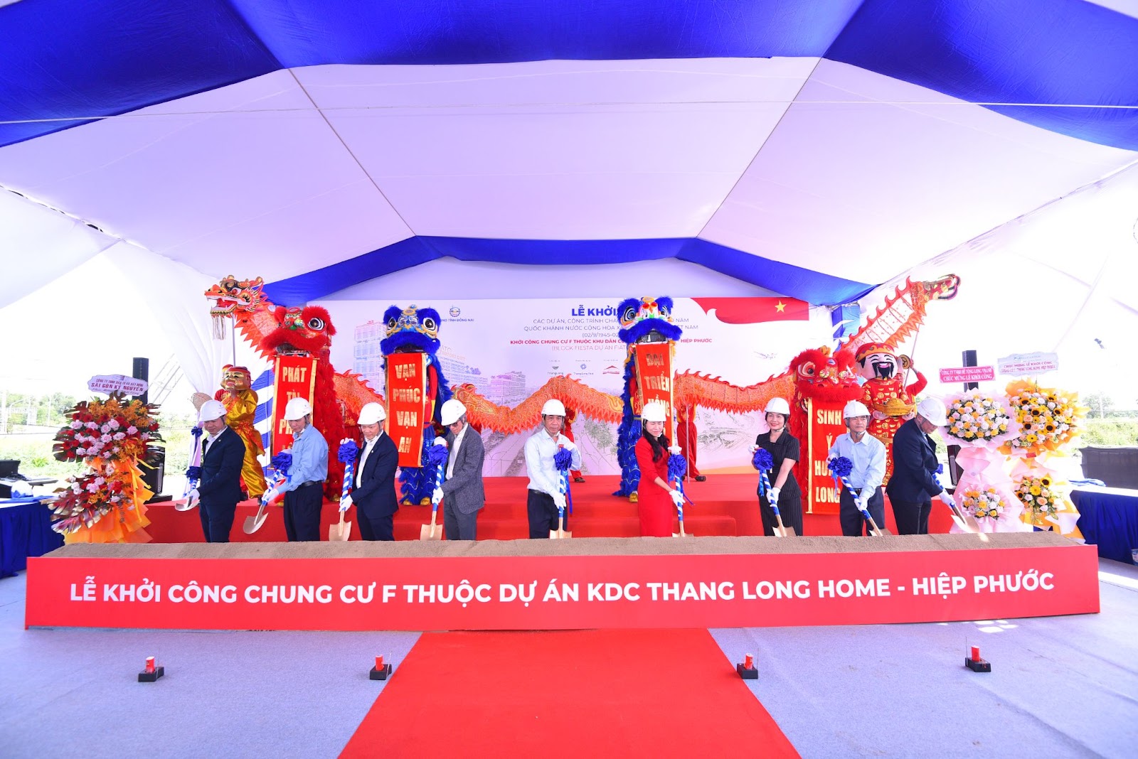FIATO AIRPORT CITY: Block Fiesta chính thức khởi công, hòa chung đại lễ 80 năm Quốc khánh