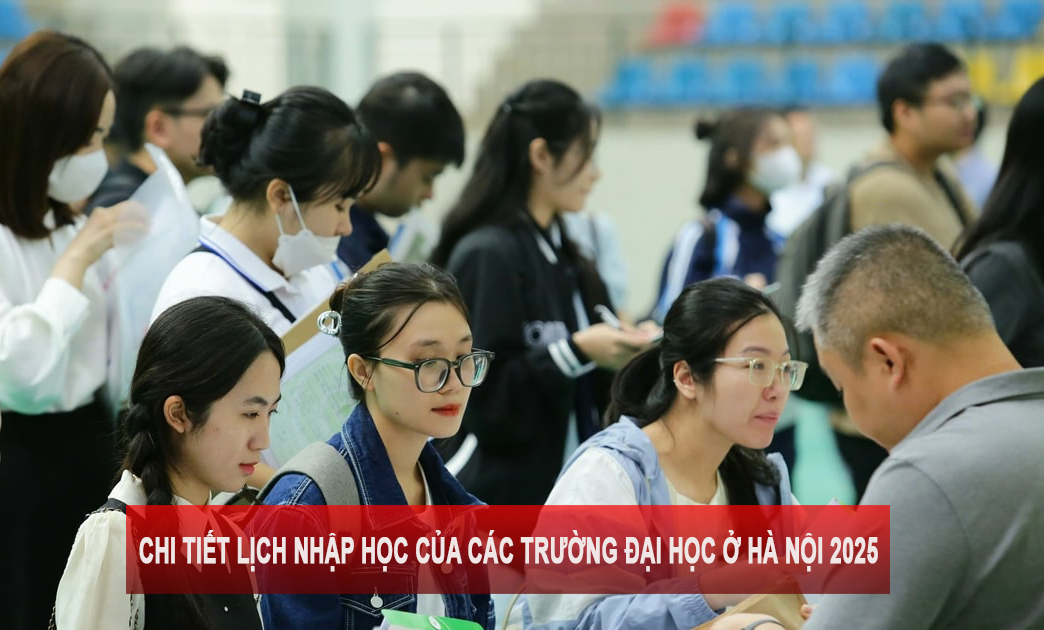 Các trường đại học ở Hà Nội bắt đầu đón tân sinh viên khóa 2025