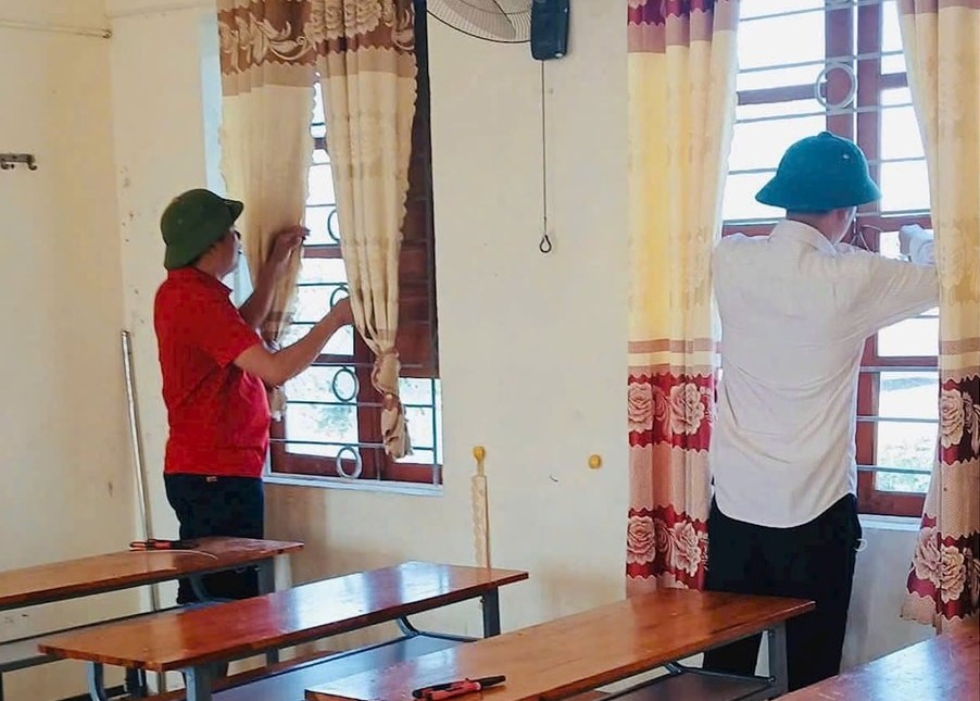 Kiểm tra cơ sở vật chất trường lớp, đảm bảo an toàn, tránh hư hỏng.