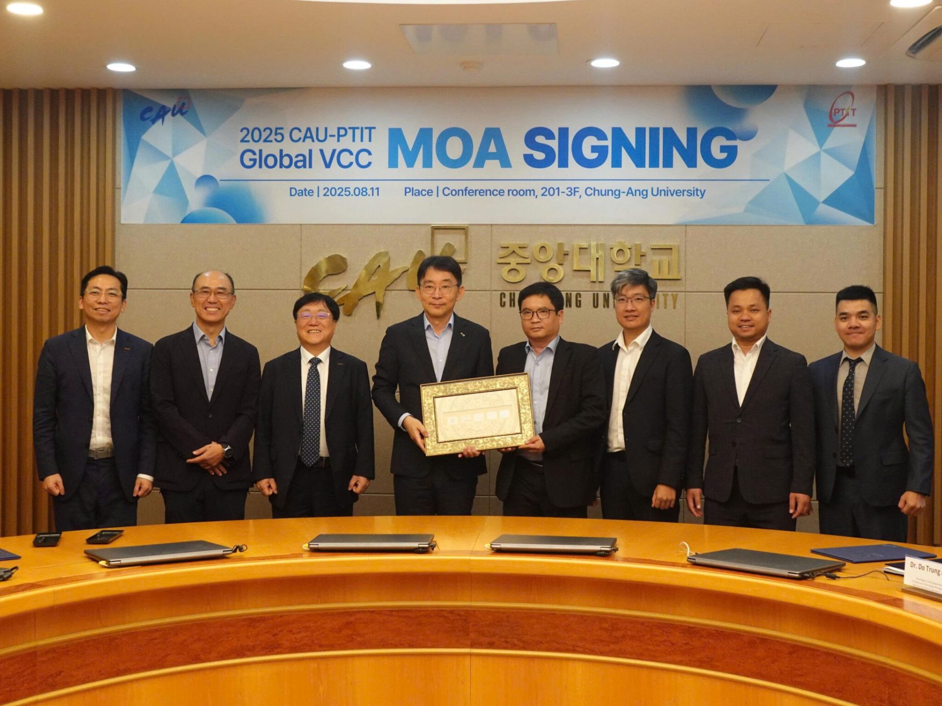 PTIT và Đại học Chung-Ang (Hàn Quốc) ký kết hợp tác