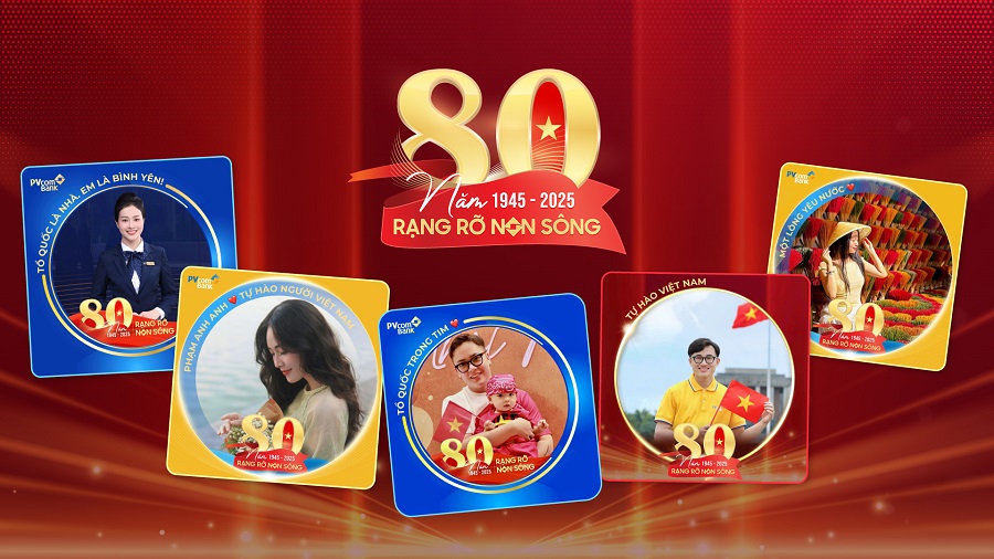 Đa dạng màu sắc và thông điệp với hoạt động thay avatar dịp kỷ niệm 80 năm Quốc khánh 2/9