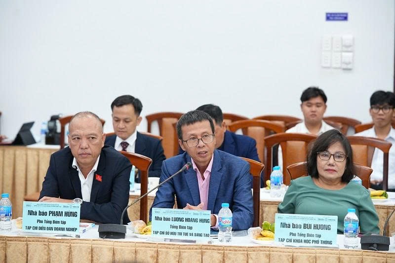 Ông Lương Hoàng Hưng – Tổng Biên tập Tạp chí Sở hữu Trí tuệ và Sáng tạo. Ông Lương Hoàng Hưng – Tổng Biên tập Tạp chí Sở hữu Trí tuệ và Sáng tạo.