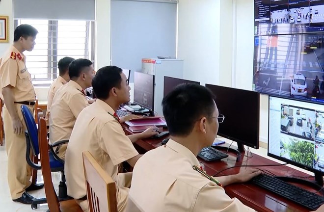 Công an Thanh Hóa thông báo kết quả phát hiện phương tiện vi phạm qua hệ thống camera giám sát