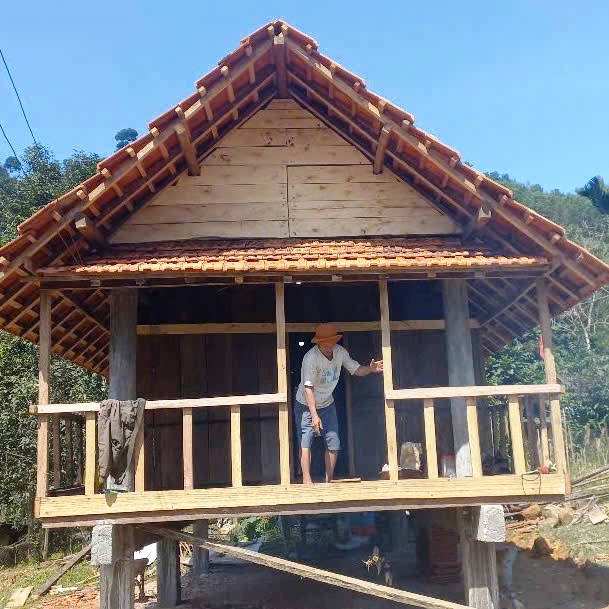 Nhà ở của Chương trình xóa nhà tạm, nhà dột nát của người dân Sơn Tây, tỉnh Quảng Trị hoàn thành bàn giao, đưa vào sử dụng. Ảnh VGP.