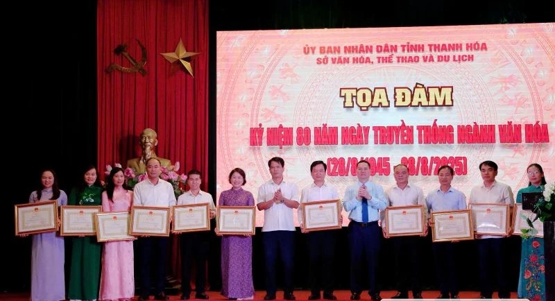 Thanh Hóa: Tọa đàm kỷ niệm 80 năm Ngày Truyền thống ngành Văn hóa