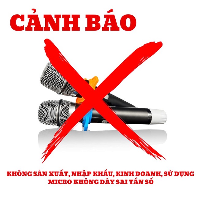 Micro không dây không rõ nguồn gốc tràn lan trên thị trường: Cảnh báo về nhiễu sóng và nguy cơ vi phạm pháp luật