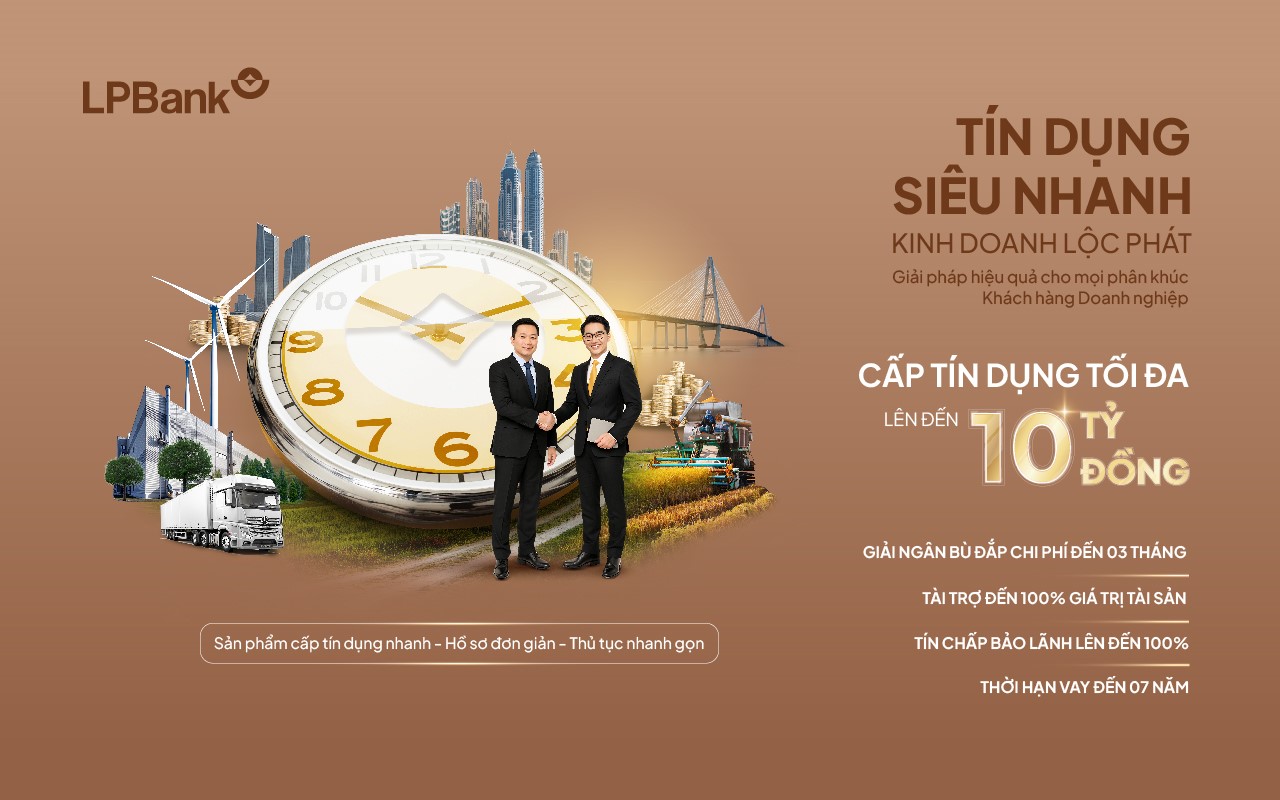 Sản phẩm “Tín dụng siêu nhanh - Kinh doanh Lộc Phát