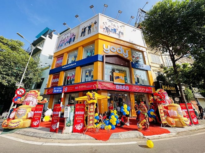 Một cửa hàng của Yody tại Hà Nội