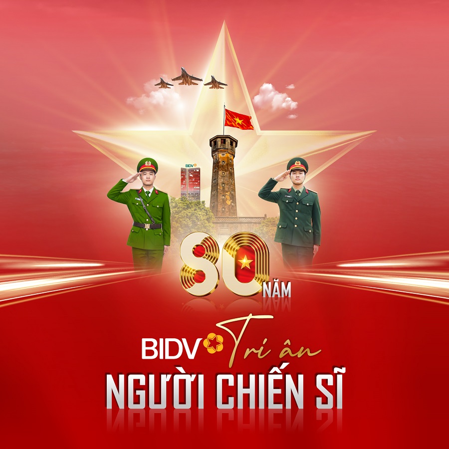 BIDV triển khai gói tín dụng nhà ở 8.000 tỷ “Tri ân người chiến sĩ” lãi suất ưu đãi 5.5%/năm