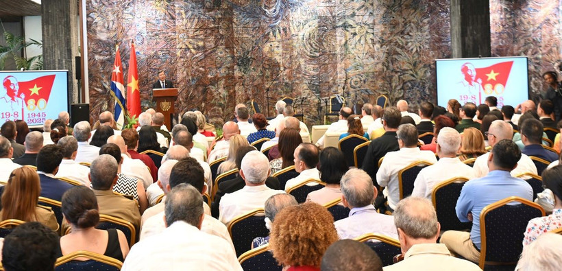 Ban Chấp hành Trung ương Đảng Cộng sản Cuba long trọng tổ chức Lễ kỷ niệm 80 năm Quốc khánh Việt Nam