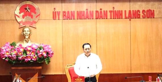 Chủ tịch UBND tỉnh Lạng Sơn Hồ Tiến Thiệu