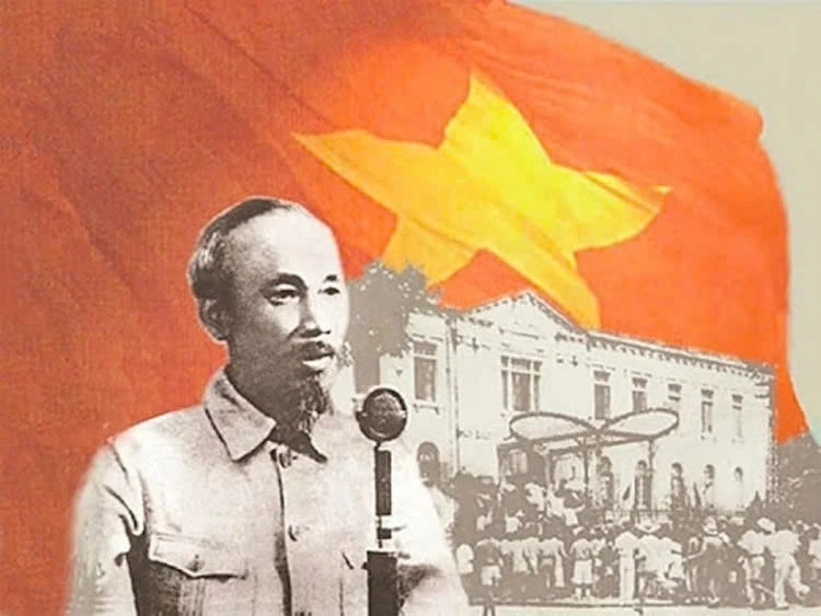 Ngày 2/9/1945, tại Quảng trường Ba Đình, Chủ tịch Hồ Chí Minh đọc Tuyên ngôn Độc lập, khai sinh nước Việt Nam Dân chủ Cộng hòa. Ảnh tư liệu Ngày 2/9/1945, tại Quảng trường Ba Đình, Chủ tịch Hồ Chí Minh đọc Tuyên ngôn Độc lập, khai sinh nước Việt Nam Dân chủ Cộng hòa. Ảnh tư liệu